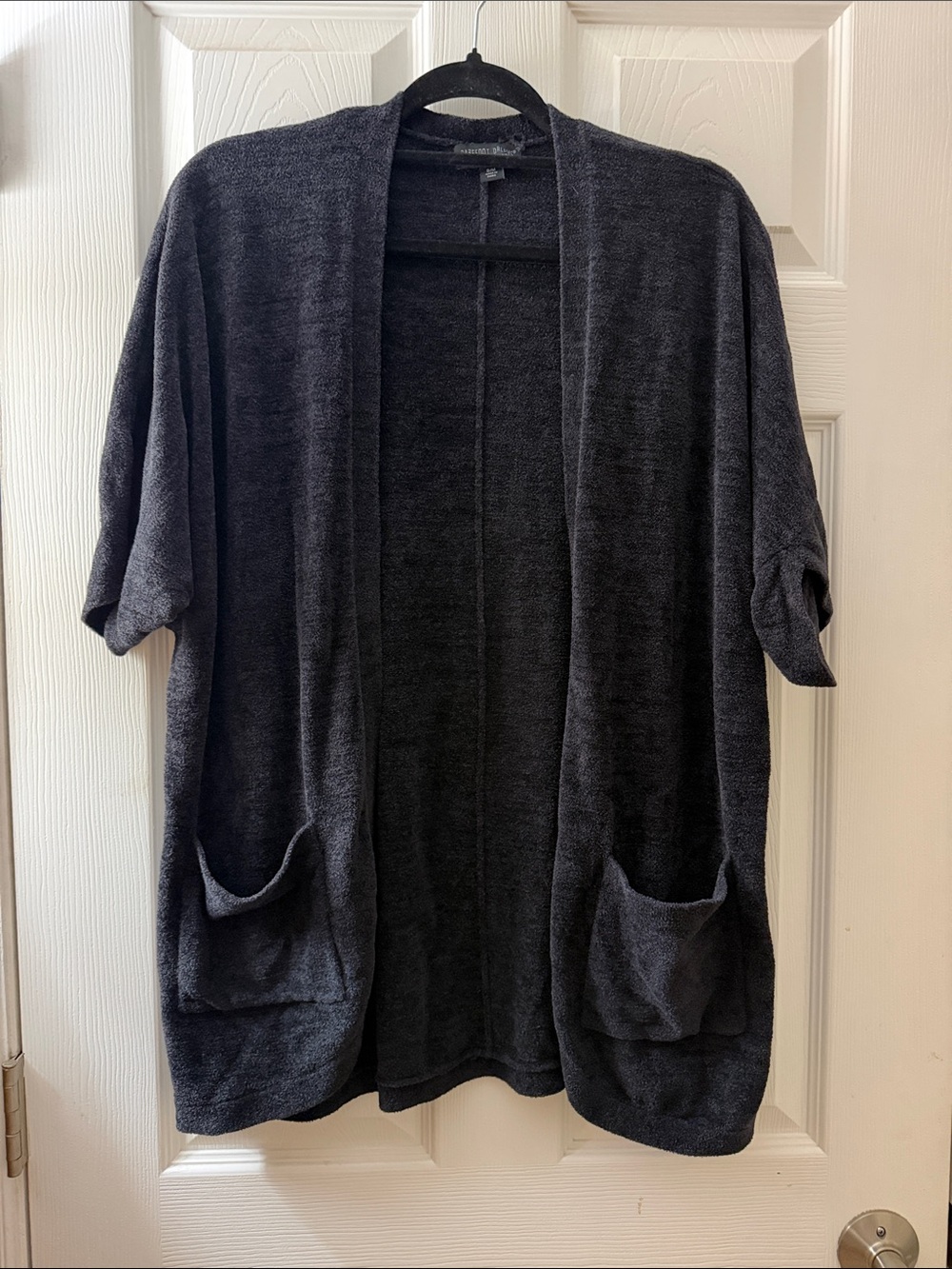 Barefoot Dreams short sleeve cardigan sz S/M